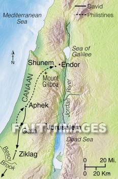 Ziklag, Aphek, Gilboa, amalekites, achish, Israel, Philistine, David, geography, topography, map, geographies, maps