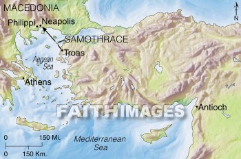 troas, Neapolis, Philippi, paul, Macedonian, silas, timothy, Luke, samothrace, egnatian, italy, geography, topography, map, geographies, maps