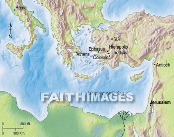 Colosse, onesimus, philemon, Laodicea, Hierapolis, Ephesus, geography, topography, map, geographies, maps
