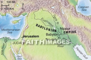 Babylon, Ezekiel, kebar, river, geography, topography, map, rivers, geographies, maps