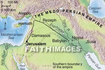 Babylon, medo, Persian, empire, jerusalem, geography, topography, map, empires, geographies, maps