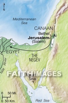 Negev, Egypt, Abram, geography, topography, map, geographies, maps