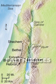 schechem, simeon, levi, Jacob, Bethel, Israel, hebron, Rachel, ephrath, bethlehem, geography, topography, map, geographies, maps