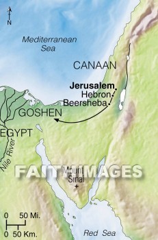 Egypt, Jacob, Joseph, Beersheba, Goshen, geography, topography, map, geographies, maps