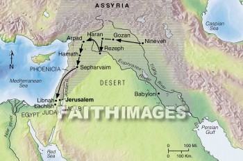 Nineveh, Sennacherib, jerusalem, Hezekiah, Assyrians, Mediterranean, coast, lachish, Isaiah, geography, topography, map, coasts, geographies, maps