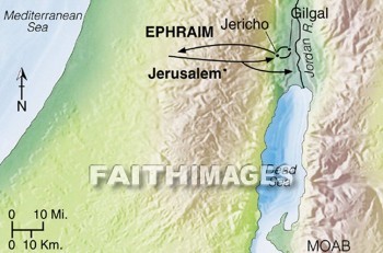Ephraim, Ehud, Eglon, Israel, Jericho, israels, Moabites, Jordan, river, geography, topography, map, rivers, geographies, maps