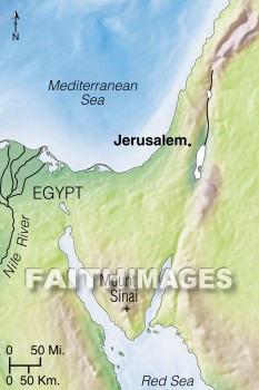 Israelites, mount, Sinai, Promised, land, Moses, geography, topography, map, mounts, lands, geographies, maps