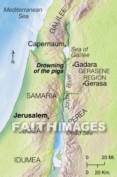 Galilee, Capernaum, Jesus, matthew, Mark, Luke, geography, topography, map, marks, geographies, maps
