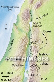 jahaz, arnon, Jabbok, river, heshbon, og, Bashan, edrei, Sihon, Israelites, land, Israel, geography, topography, map, rivers, lands, geographies, maps