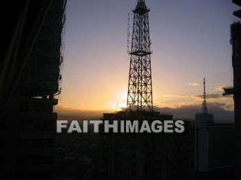 tower, edifice, framework, construction, architecture, building, sunset, towers, frameworks, constructions, buildings, sunsets