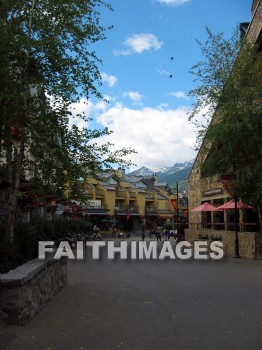 shopping, center, building, Whistler, British, Columbia, Canada, edifice, framework, construction, architecture, centers, buildings, frameworks, constructions