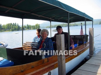 watercraft, boat, antique, blue, mountain, lake, new, York, vessel, transporation, people, sighseeing, tourist, tourism, boats, antiques, mountains, lakes, vessels, peoples, tourists