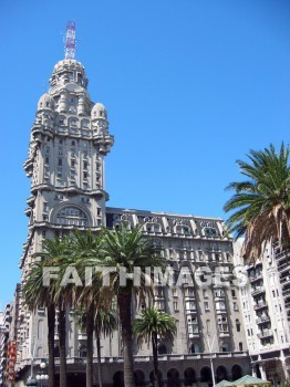 building, downtown, ornate, sky, palm, tree, tower, buildings, downtowns, skies, palms, trees, towers