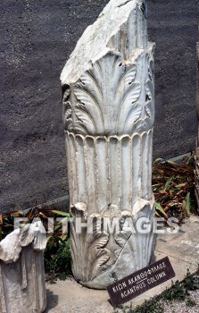 Corinth, column, acrocorinth, cenchreae, harbor, Agora, marketplace, lychaeum, road, lechaion, Aquila, Priscilla, Second, missionary, journey, Third, isthmus, capital, Achaia, ephyra, terra, cotta, body, part, votive, thanks