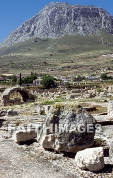 Corinth, Greece, Acro, cenchreae, harbor, Agora, marketplace, lychaeum, road, lechaion, Aquila, Priscilla, Second, missionary, journey, Third, isthmus, capital, Achaia, ephyra, terra, cotta, body, part, votive, thanks