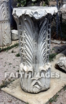Corinth, Museum, courtyard, column, acrocorinth, pauls, paul, Second, missionary, journey, Third, Greece, museums, columns, seconds, missionaries, journeys, thirds