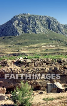 Corinth, temple, Apollo, Worship, column, paul, pauls, Second, missionary, journey, Third, Greece, temples, columns, seconds, missionaries, journeys, thirds