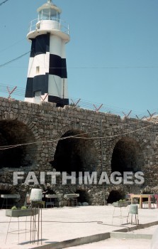 Israel, Acre, Accho, Ptolemais, lighthouse, paul, acts 21: 7, harbor, seaport, lighthouses, harbors, seaports