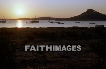 sunset, sea, boat, turkey, water, tide, shore, ocean, seashore, coast, dusk, eve, evening, eventide, gloaming, nightfall, sundown, twilight, Beautiful, darkening, sunsets, seas, boats, waters, tides, shores