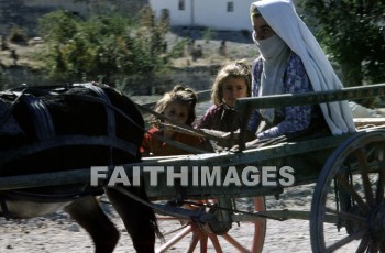 wagon, rider, donkey, Cappadocia, Asia, turkey, minor, Pontus, Syria, Armenia, cilicia, lycaonia, road, Cilician, gate, Taurus, mountain, Roman, empire, Chistians, spread, Gospel, woman, child, horse, wagons