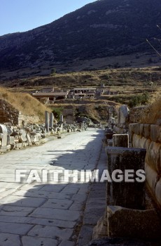 Ephesus, turkey, Mediterranean, Roman, time, christian, ancient, culture, Ruin, archaeology, old, antiquity, past, colonnade, archway, road, Romans, times, Christians, ancients, cultures, ruins, colonnades, roads