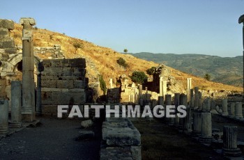 Ephesus, turkey, Mediterranean, Roman, time, christian, ancient, culture, Ruin, archaeology, old, antiquity, past, colonnade, column, archway, road, Romans, times, Christians, ancients, cultures, ruins, colonnades, columns, roads