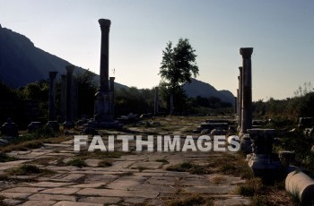 Ephesus, turkey, Mediterranean, Roman, time, christian, ancient, culture, Ruin, archaeology, old, antiquity, past, colonnade, column, archway, road, Romans, times, Christians, ancients, cultures, ruins, colonnades, columns, roads