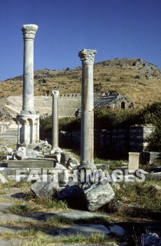 Ephesus, turkey, Mediterranean, Roman, time, christian, ancient, culture, Ruin, archaeology, old, antiquity, past, colonnade, column, archway, road, theater, Romans, times, Christians, ancients, cultures, ruins, colonnades, columns