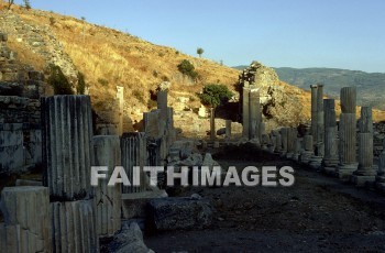 Ephesus, turkey, Mediterranean, Roman, time, christian, ancient, culture, Ruin, archaeology, old, antiquity, past, colonnade, column, archway, road, Romans, times, Christians, ancients, cultures, ruins, colonnades, columns, roads