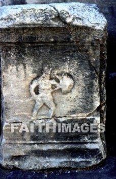 Ephesus, soldier, shield, past, remote, early, history, distant, time, bygone, day, antiquity, ancient, old, archaeology, Ruin, anthropology, culture, christian, Roman, Mediterranean, turkey, soldiers, shields, histories, times