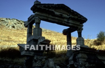 Ephesus, fountain, Trajan, past, remote, early, history, distant, time, bygone, day, antiquity, ancient, old, archaeology, Ruin, anthropology, culture, christian, Roman, Mediterranean, turkey, fountains, histories, times, days