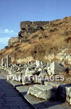 Ephesus, marble, road, past, remote, early, history, distant, time, bygone, day, antiquity, ancient, old, archaeology, Ruin, anthropology, culture, christian, Roman, Mediterranean, turkey, marbles, roads, histories, times