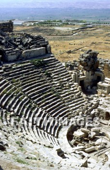 Hierapolis, turkey, Phrygia, Roman, province, Asia, Epaphrus, Ruin, archaeology, thermal, Travertine, formation, theater, Romans, provinces, ruins, Formations, theaters