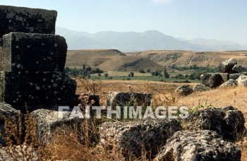 aquaduct, Laodicea, turkey, Asia, minor, Seven, church, Rich, needed, nothing, black, wool, carpet, Eye, salve, collyrium, Ruin, archaeology, Roman, sevens, Churches, wools, carpets, eyes, salves, ruins