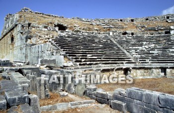 miletus, turkey, Ruin, paul, Third, missionary, journey, Roman, theater, archaeology, ruins, thirds, missionaries, journeys, Romans, theaters