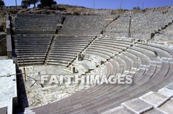 Pergamos, lower, pergamum, turkey, Seven, church, revelation, archaeological, site, Roman, theater, sevens, Churches, revelations, sites, Romans, theaters