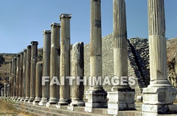 Pergamos, lower, pergamum, turkey, Seven, church, revelation, archaeological, site, Roman, theater, sevens, Churches, revelations, sites, Romans, theaters