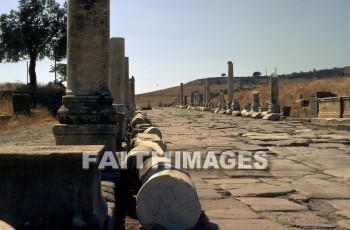 Pergamos, lower, pergamum, turkey, Seven, church, revelation, archaeological, site, Roman, theater, sevens, Churches, revelations, sites, Romans, theaters