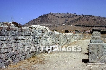 Pergamos, lower, pergamum, turkey, Seven, church, revelation, archaeological, site, Roman, theater, sevens, Churches, revelations, sites, Romans, theaters