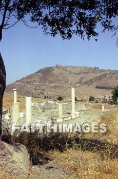 Pergamos, lower, pergamum, turkey, Seven, church, revelation, archaeological, site, Roman, theater, sevens, Churches, revelations, sites, Romans, theaters