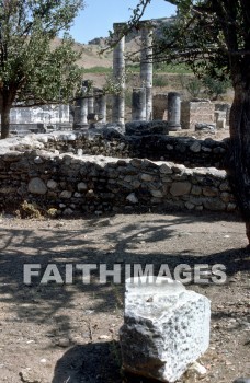 Sardis, turkey, Seven, church, revelation, wealthy, Lydia, Ruin, archaeology, great, temple, Artemis, sevens, Churches, revelations, ruins, temples