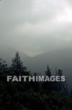 mountain, forest, fog, imposing, outside, monumental, rock, mountainous, inspirational, ethereal, rocky, breathtaking, peak, bluffs, body, enduring, sublime, stone, precipice, bluff, pinnacle, Landscape, strength, calmness, height, serenity