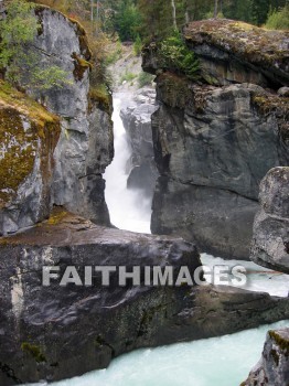 waterfall, downrush, fall, fountain, outpouring, rapids, watercourse, mountain, hill, alp, bluff, cliff, crag, dome, drift, elevation, height, mound, mount, peak, pike, range, ridge, forest, tree, thicket
