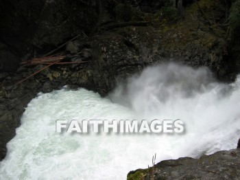 waterfall, downrush, fall, fountain, outpouring, rapids, watercourse, mountain, hill, alp, bluff, cliff, crag, dome, drift, elevation, height, mound, mount, peak, pike, range, ridge, forest, tree, thicket