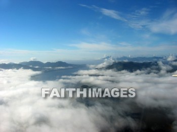 cloud, mountain, hill, alp, bluff, cliff, crag, dome, drift, elevation, height, mound, mount, peak, pike, range, ridge, forest, tree, thicket, timber, timberland, wood, woodland, pine, evergreen