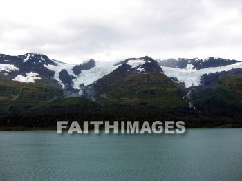 bay, glacier, cold, frostiness, chill, chilliness, coldness, freeze, frigidity, frost, frostbite, frozenness, glaciation, iciness, mountain, snow-capped, forest, tree, cloud, sky, heaven, creation, imagination, background, Backgrounds, Admire