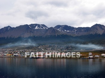 coast, ushuaia, Argentina, southernmost, city, snow-capped, mountain, coasts, cities, mountains