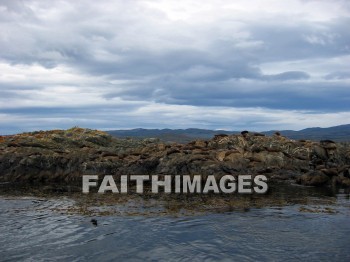 coast, ushuaia, Argentina, southernmost, snow-capped, mountain, coasts, mountains