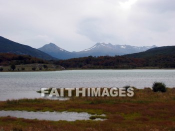 skyline, ushuaia, Argentina, southernmost, snow-capped, mountain, skylines, mountains