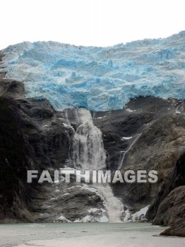 fjord, Chile, snow-capped, mountain, glacier, cloud, sky, ice, snow, water, waterfall, mountains, glaciers, clouds, skies, ices, snows, waters, waterfalls